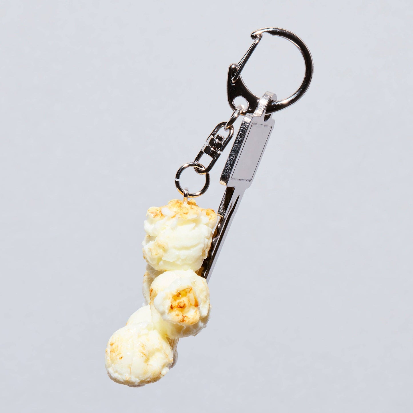 Poppy Popcorn Keychain