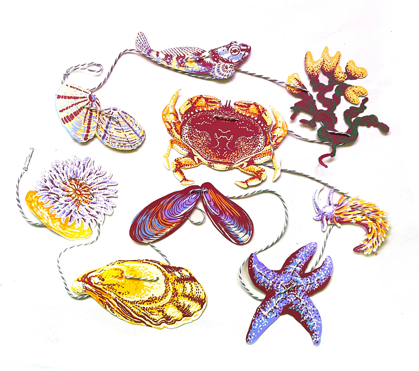 Paper Garland - Tide Pool
