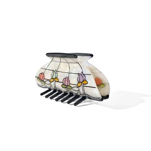 Flower Garden Lamp - Claw Clip