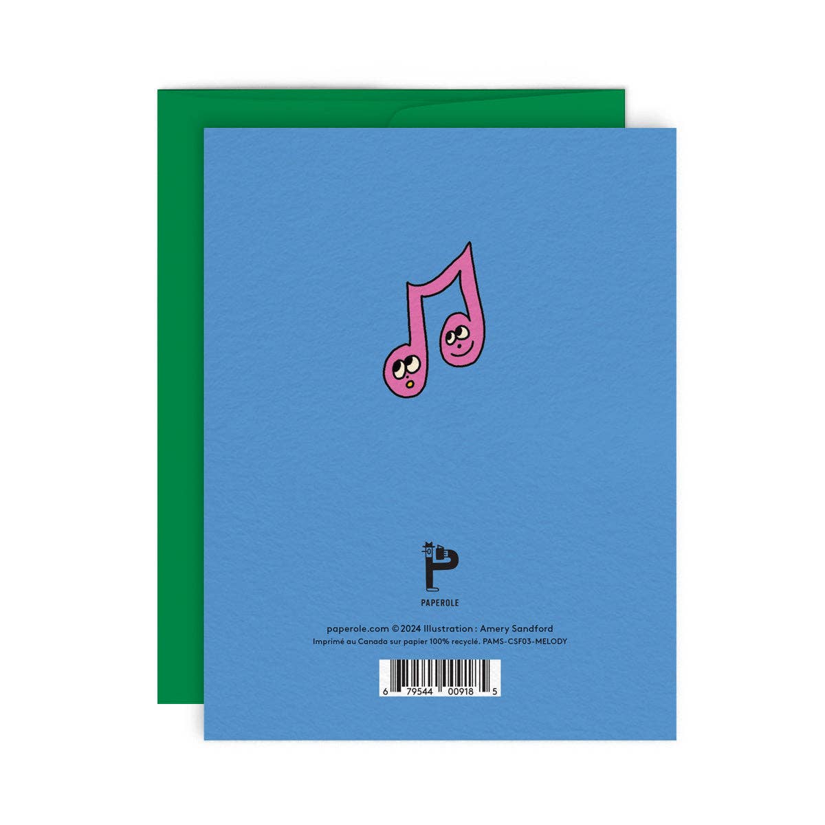 Birthday Melody - Greeting Card