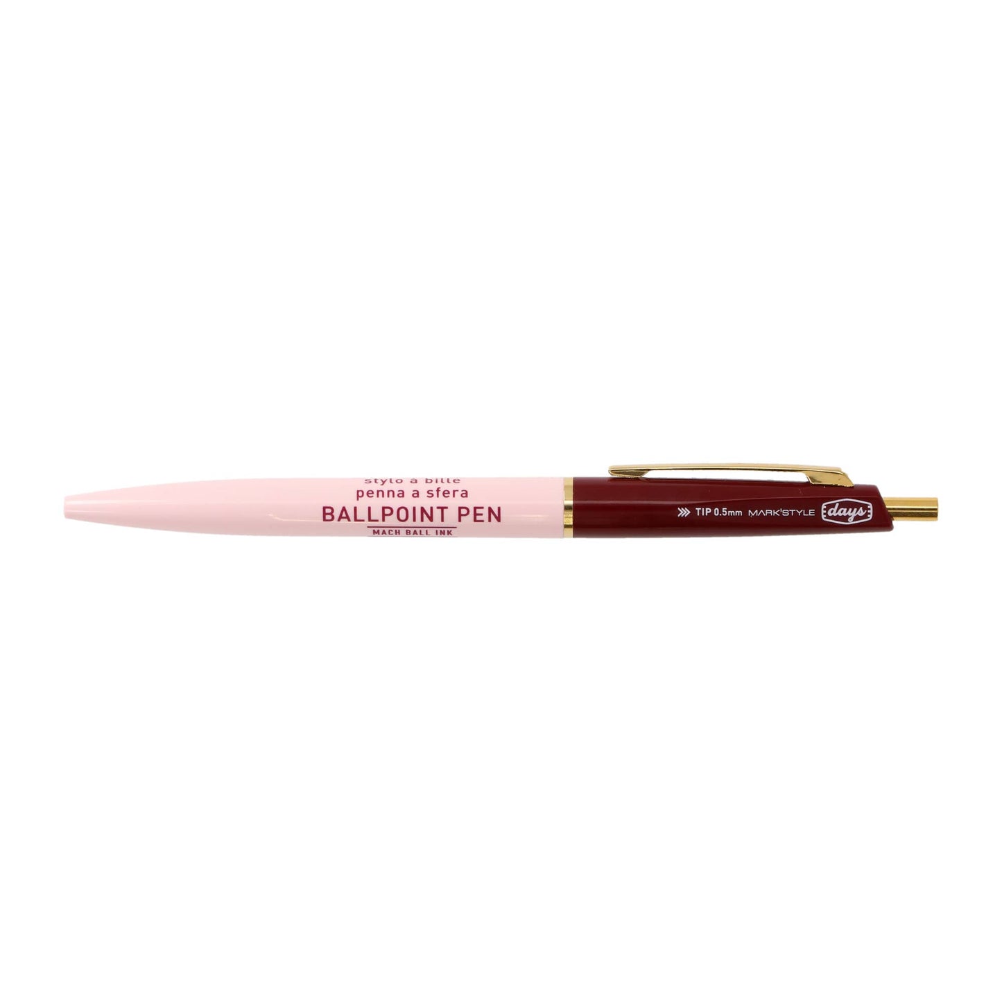 Mach Ball Ink Pen, Duo-Coloured