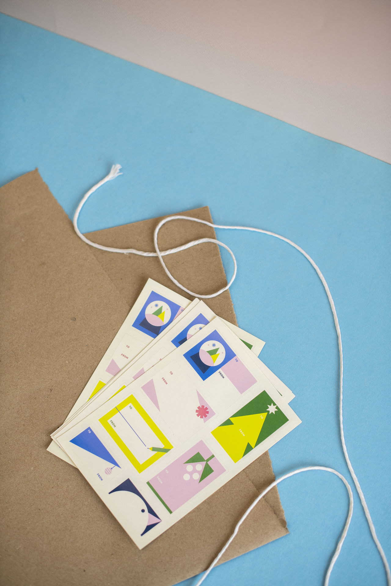 Sticker Sheet: Holiday Gift Tags