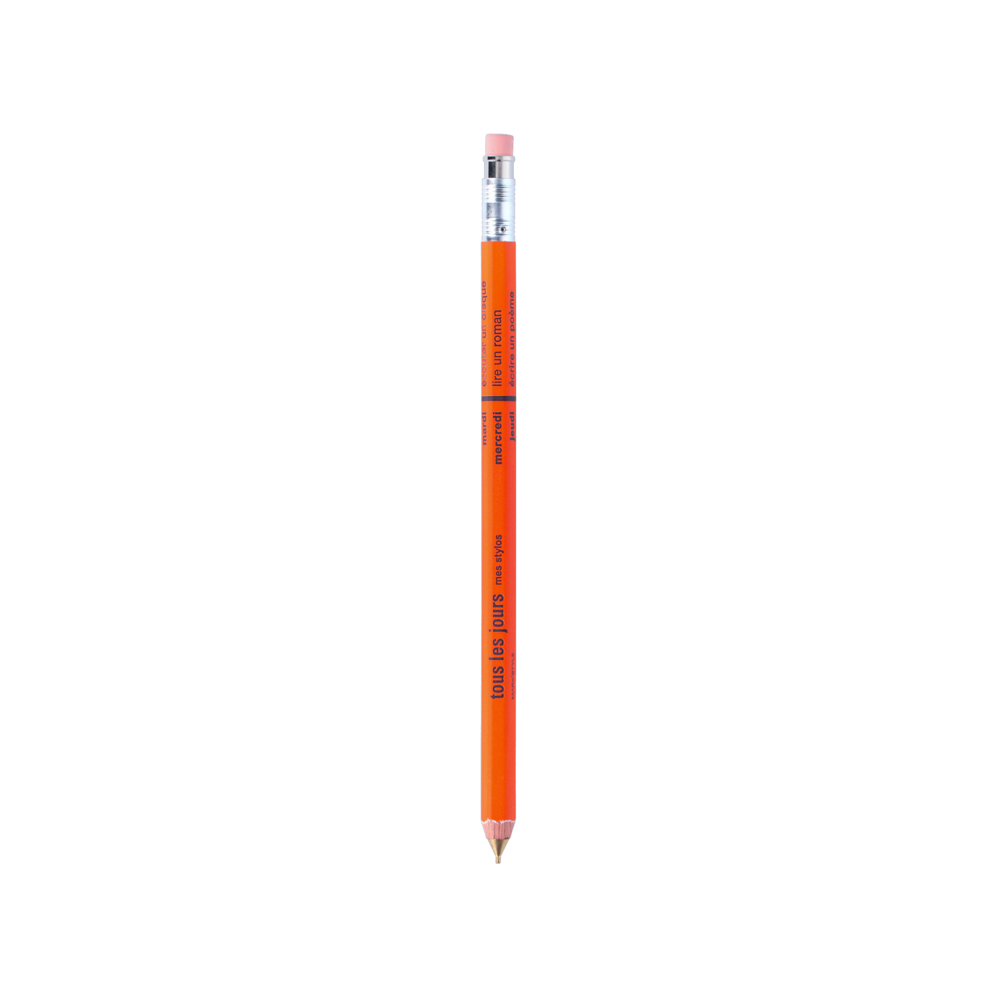 Mechanical Pencil with Eraser - "tous les jours"