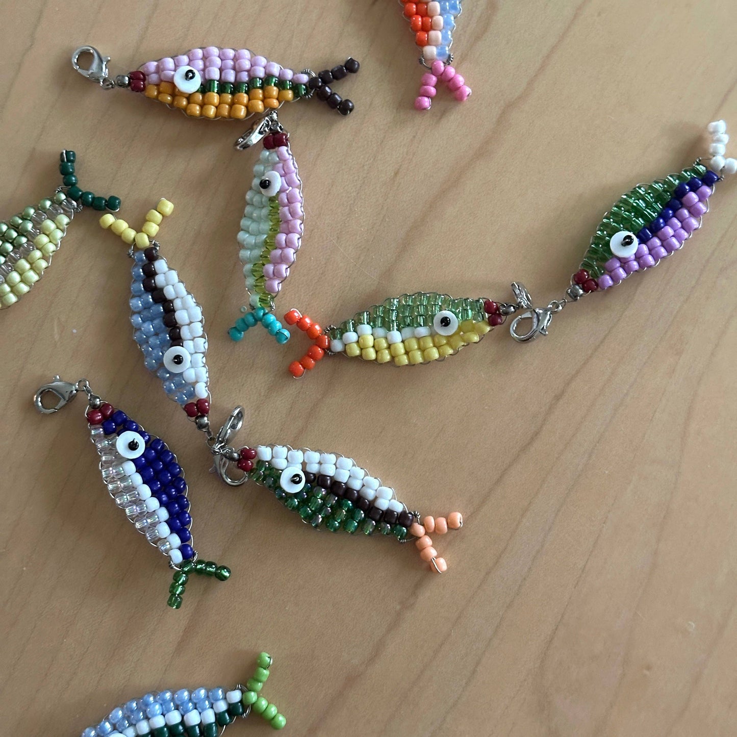 Beaded Fish Charm Craft Kit