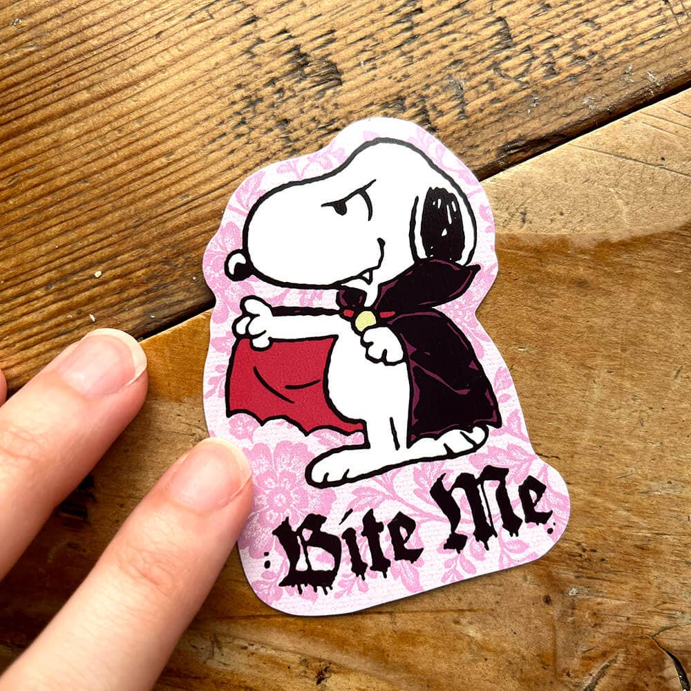 Vampire Snoopy - Die-Cut Sticker