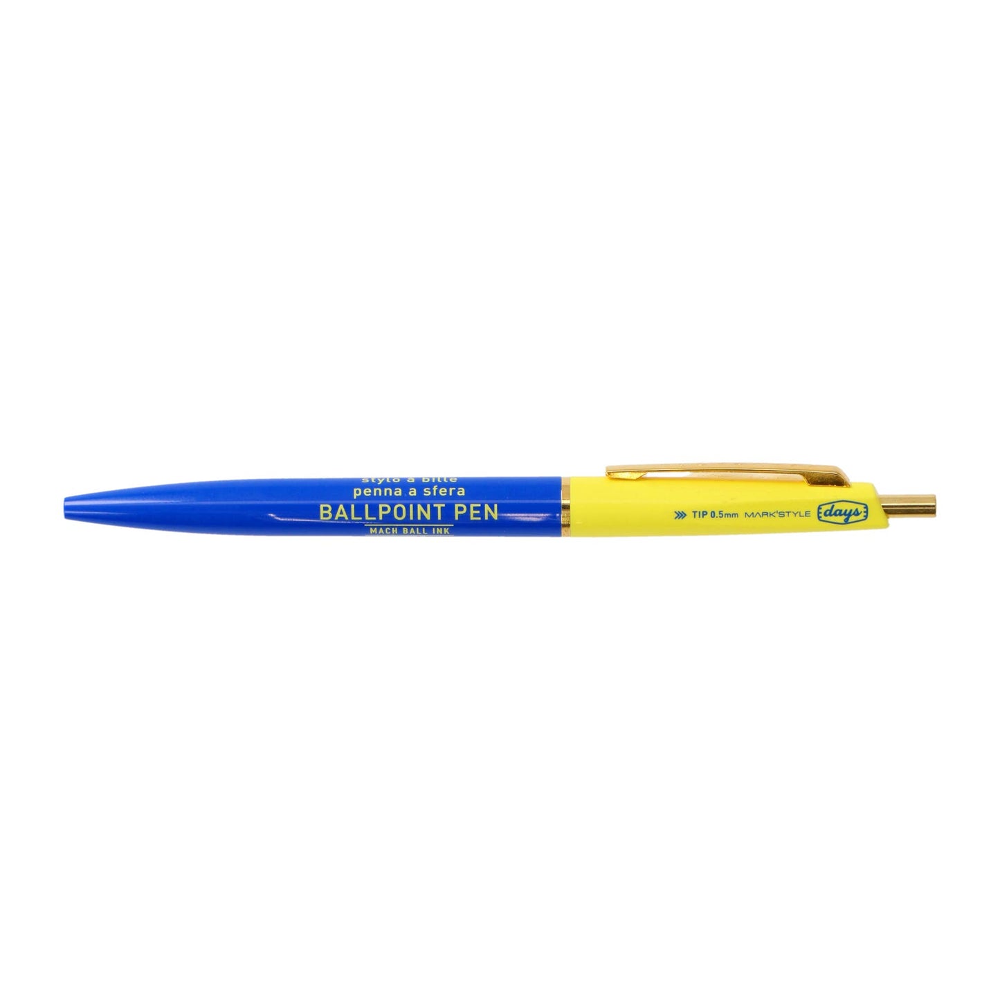 Mach Ball Ink Pen, Duo-Coloured