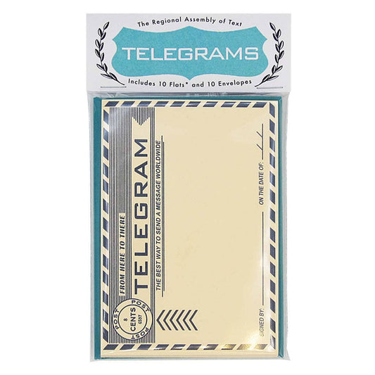 Telegrams - Notecard Set