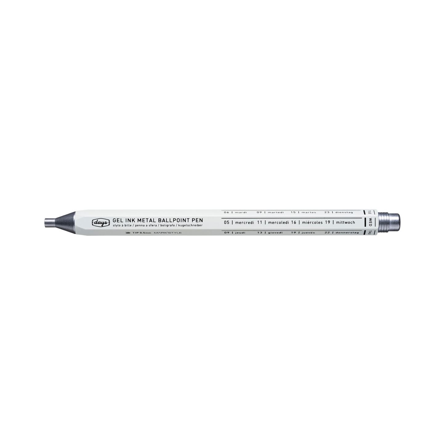 Gel Metal Ballpoint Pen / MARK'STYLE