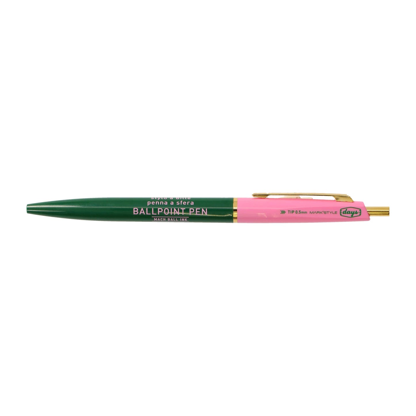 Mach Ball Ink Pen, Duo-Coloured
