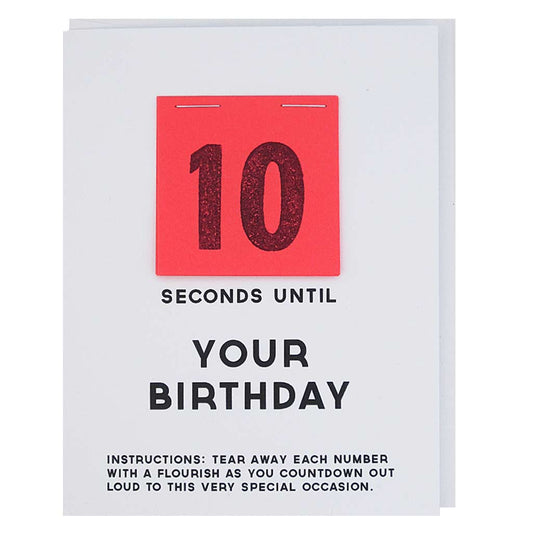 Countdown Until Your Birthday - Interactive Card