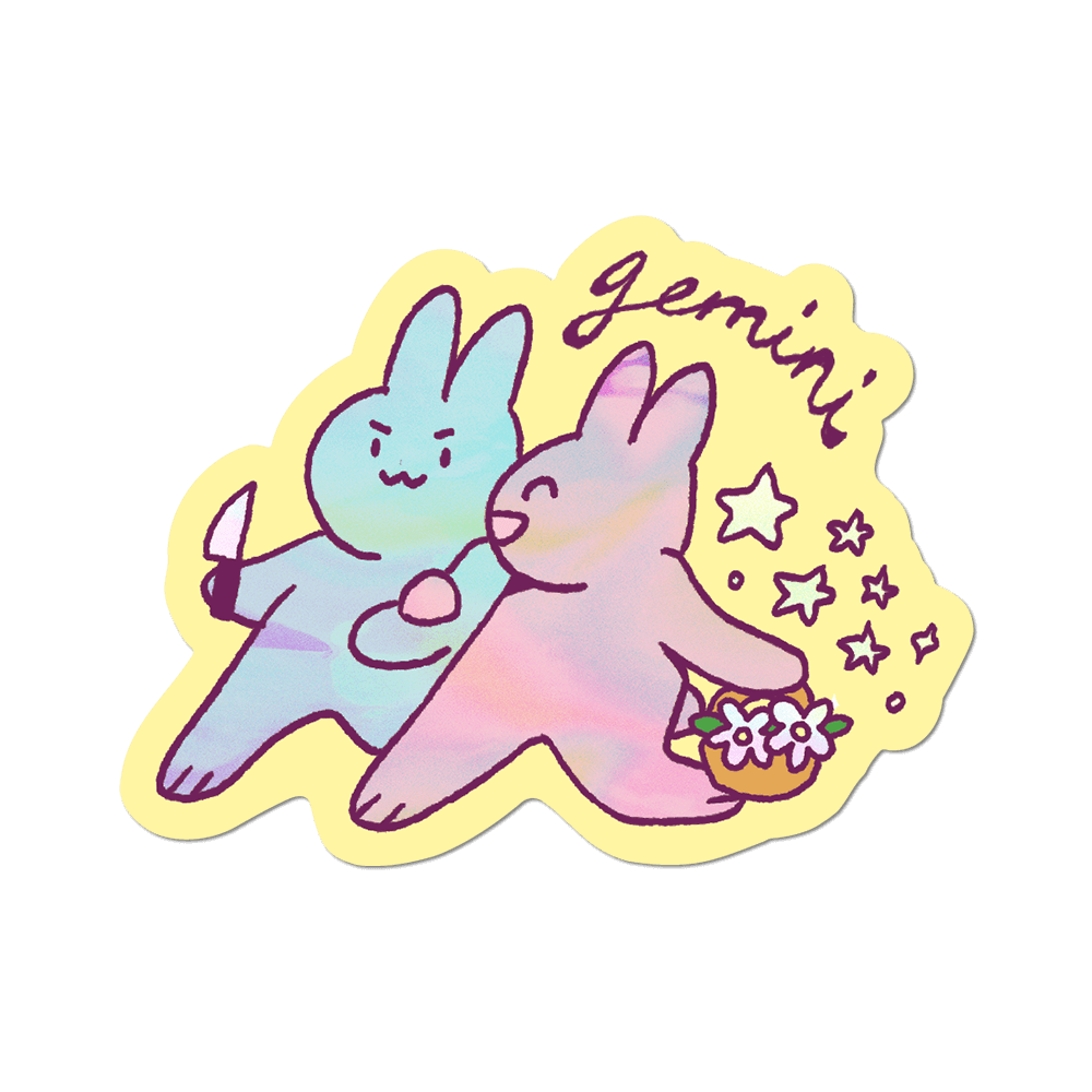 Gemini by Apply - Die-Cut Sticker