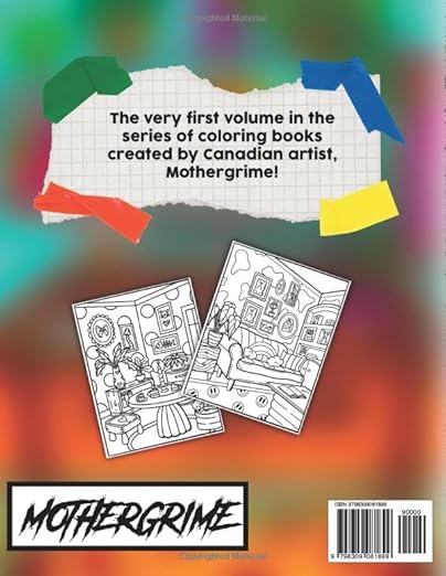 Cozy Colouring Book - Mothergrime Vo. 1