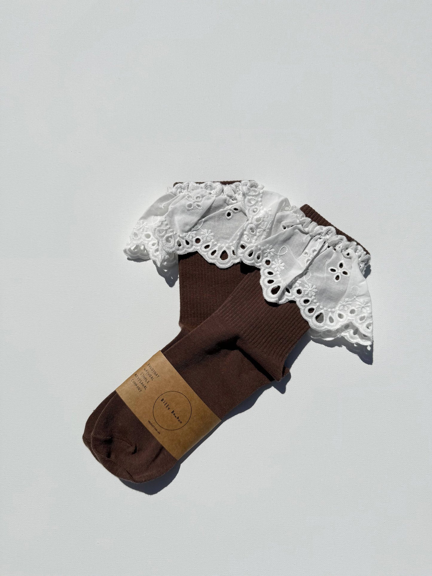 Lace Socks - White