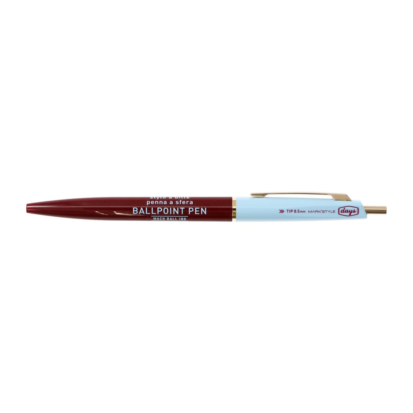 Mach Ball Ink Pen, Duo-Coloured