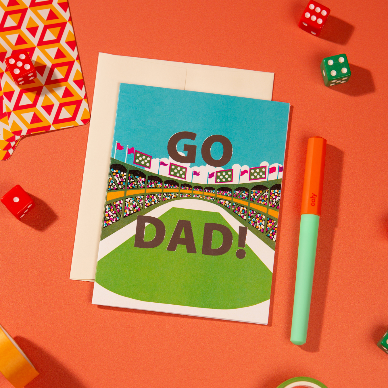 Go Dad! – Foil Father’s Day ✿ Celebration Card