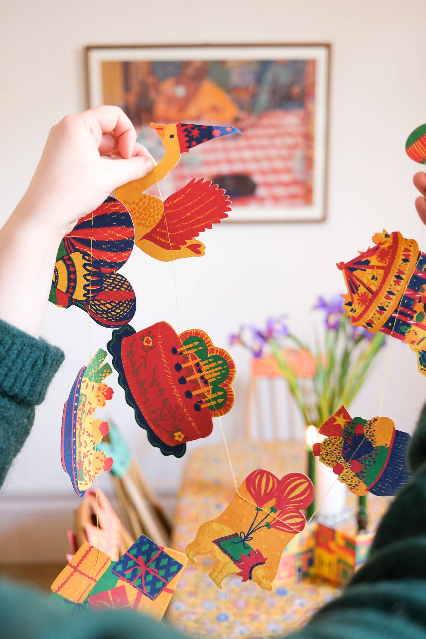 Birthday Party - Sewn Garland