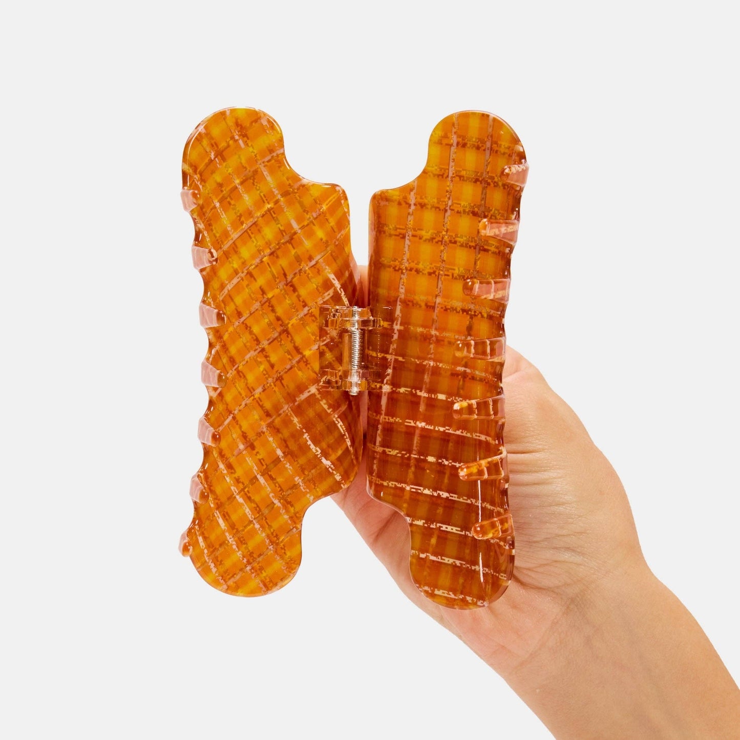 Nimbus Claw in Caramel Plaid