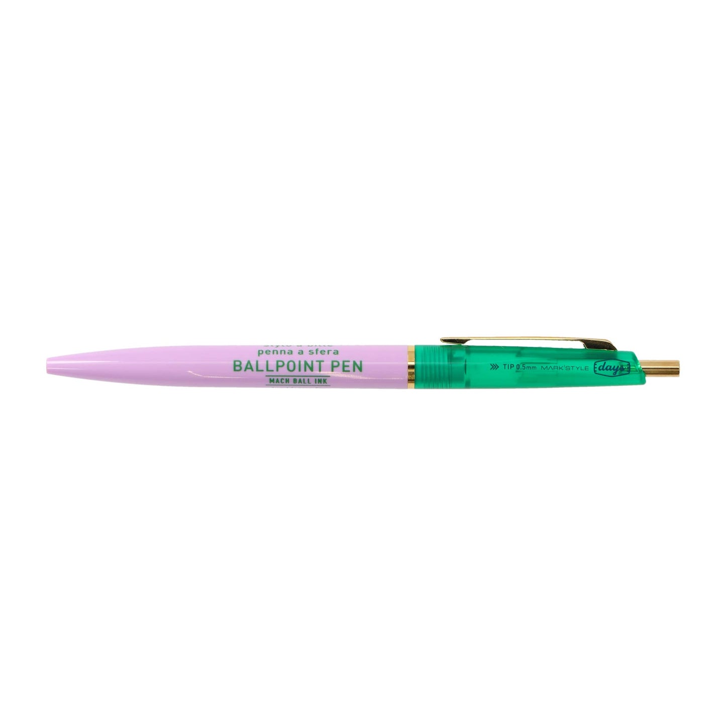 Mach Ball Ink Pen, Duo-Coloured