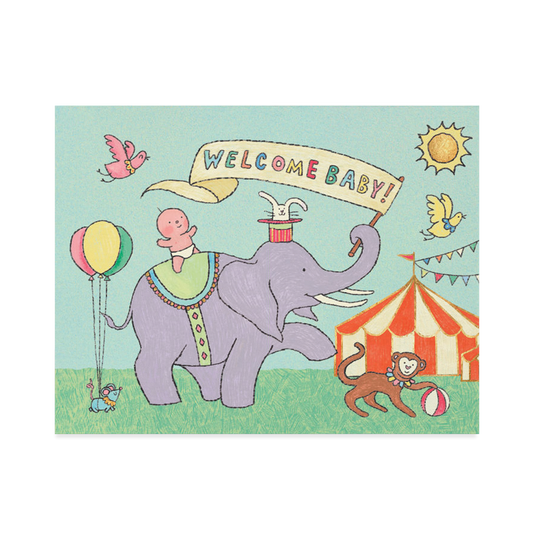Welcome Baby - Greeting Card