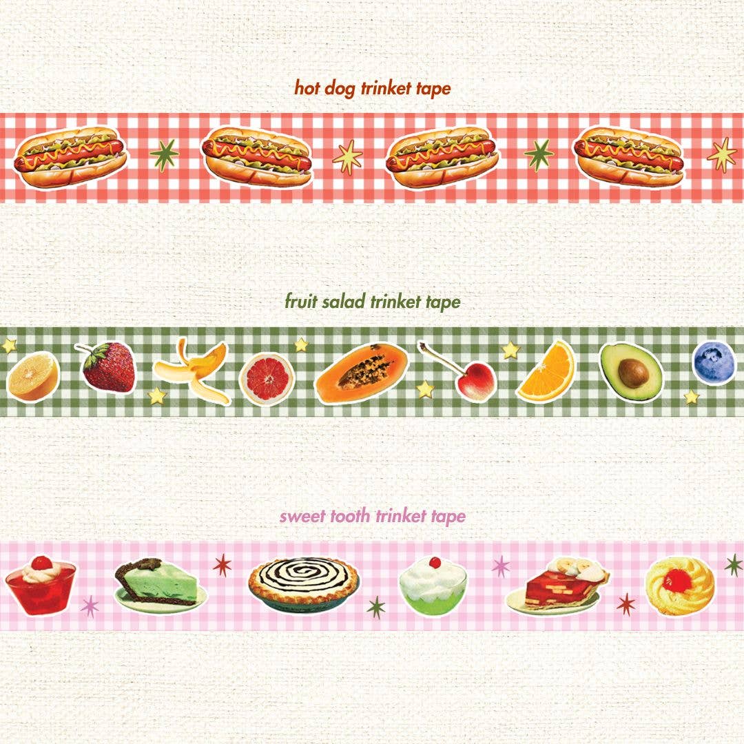 Picnic Weather Trinket Tape Trio