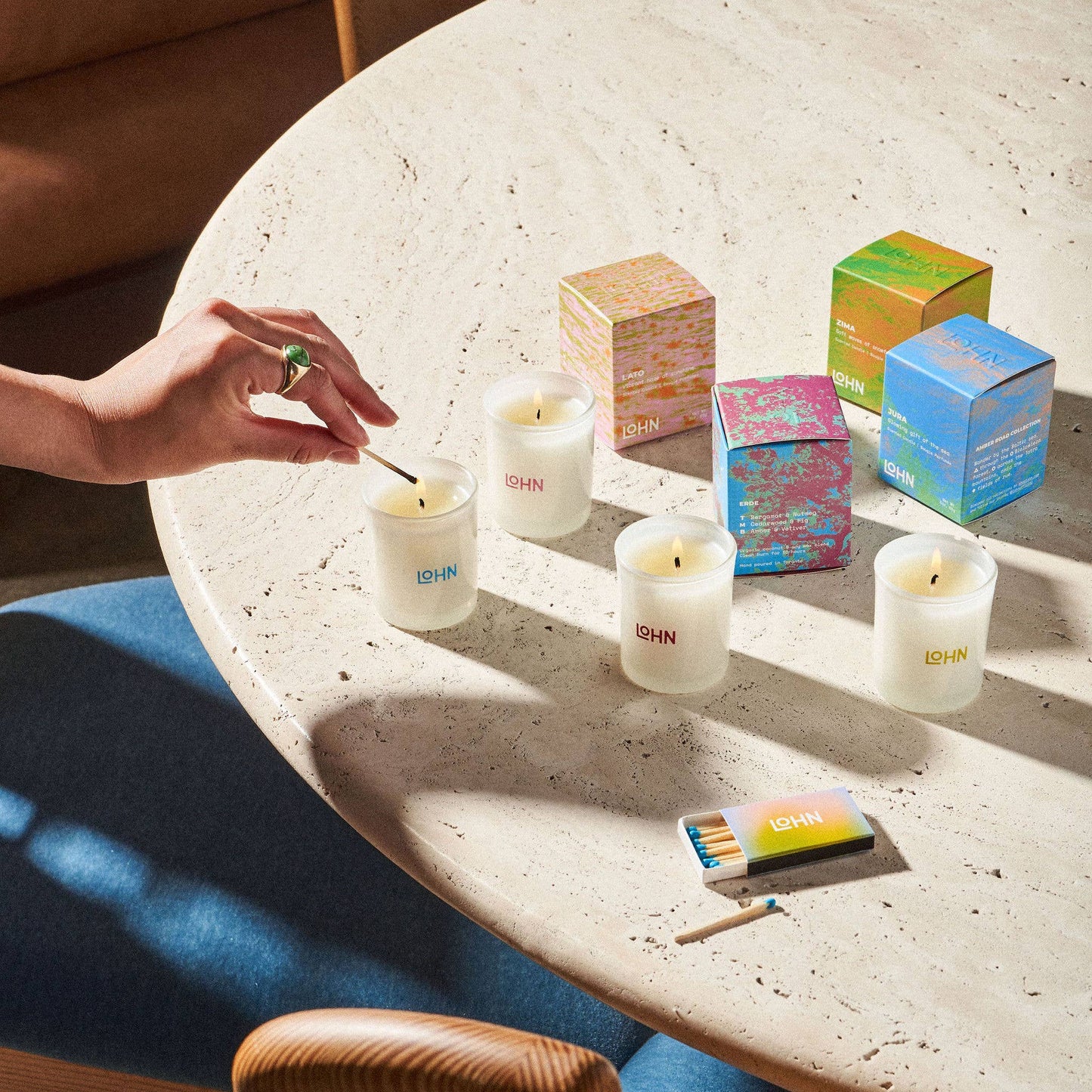 LOHN Mini Candle - LATO Lemon & Tonka Bean