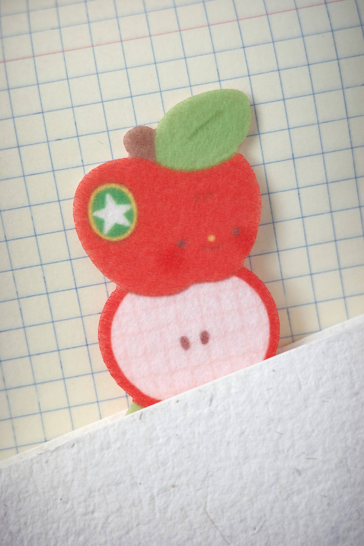 Apples - Felt Bookmark