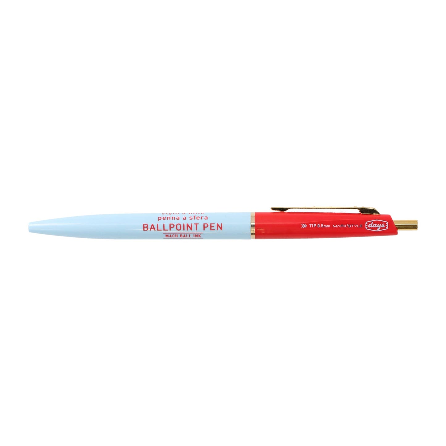 Mach Ball Ink Pen, Duo-Coloured