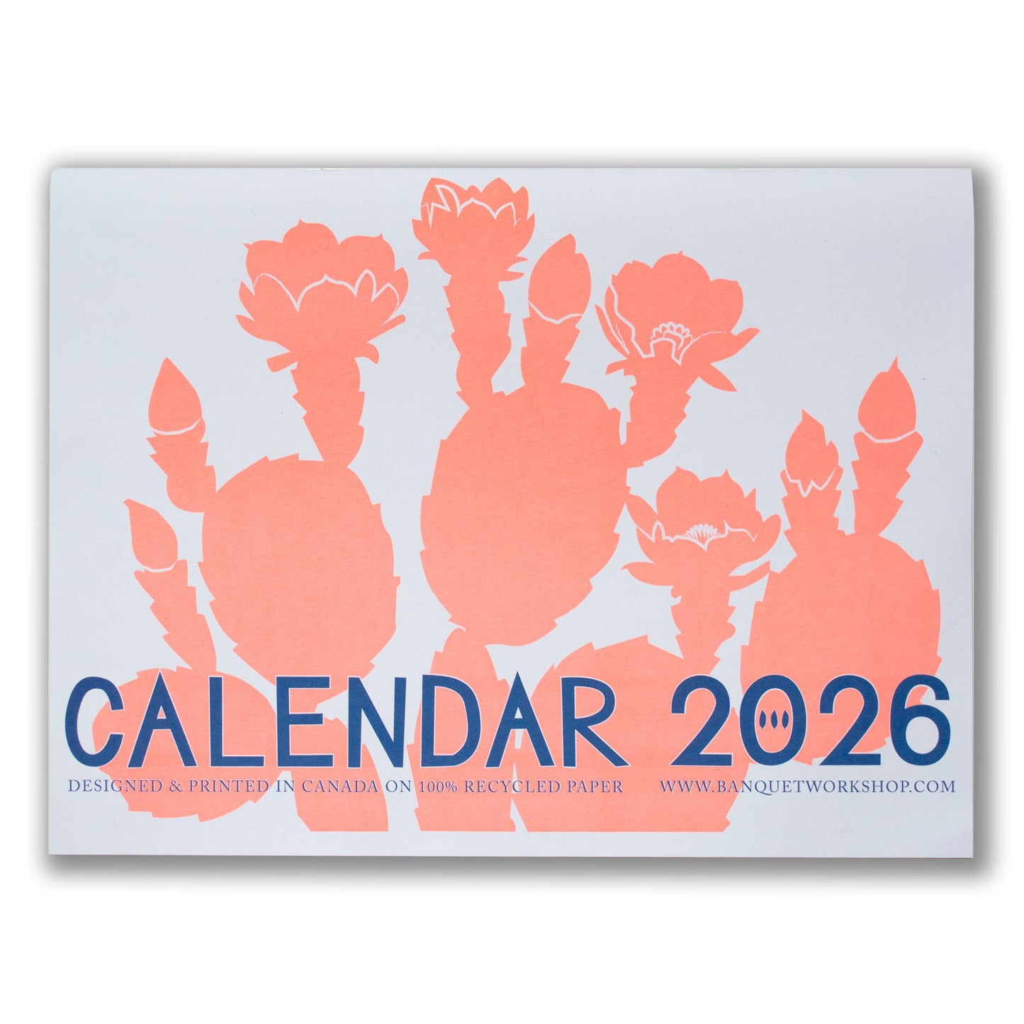 2026 Calendar - Desert Plants
