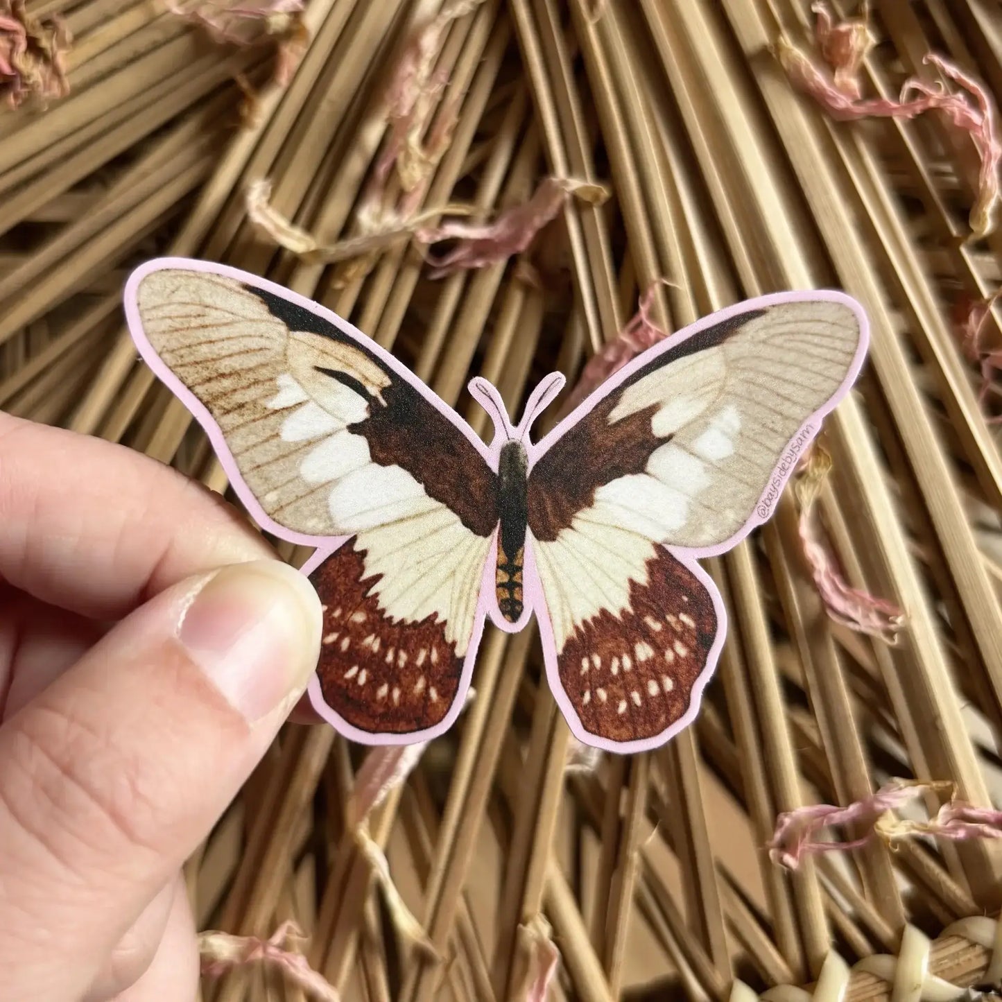 Butterfly - Watercolour Vinyl Sticker