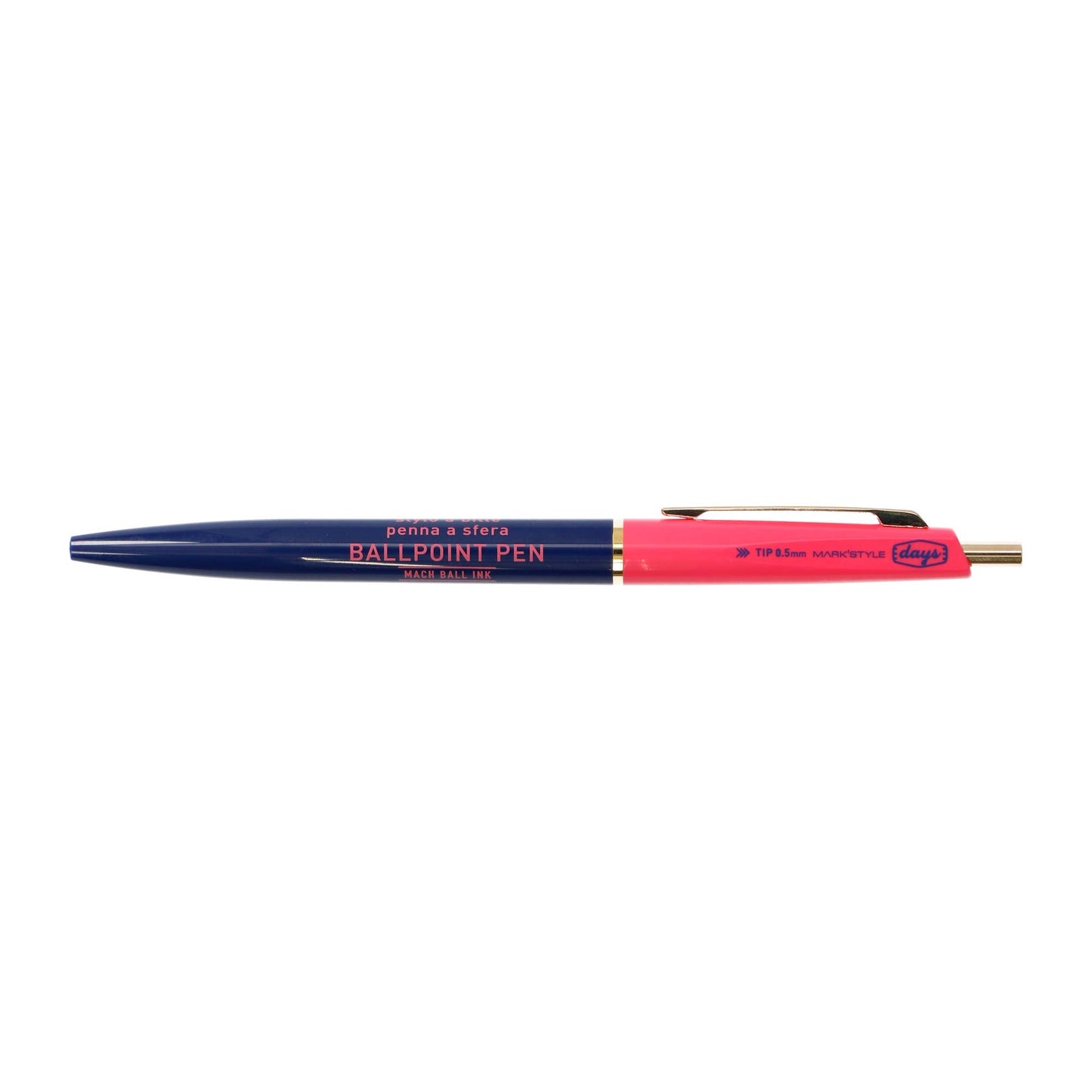 Mach Ball Ink Pen, Duo-Coloured