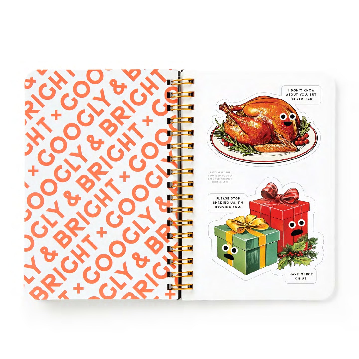 Googly & Bright - A Holiday Sticker Book