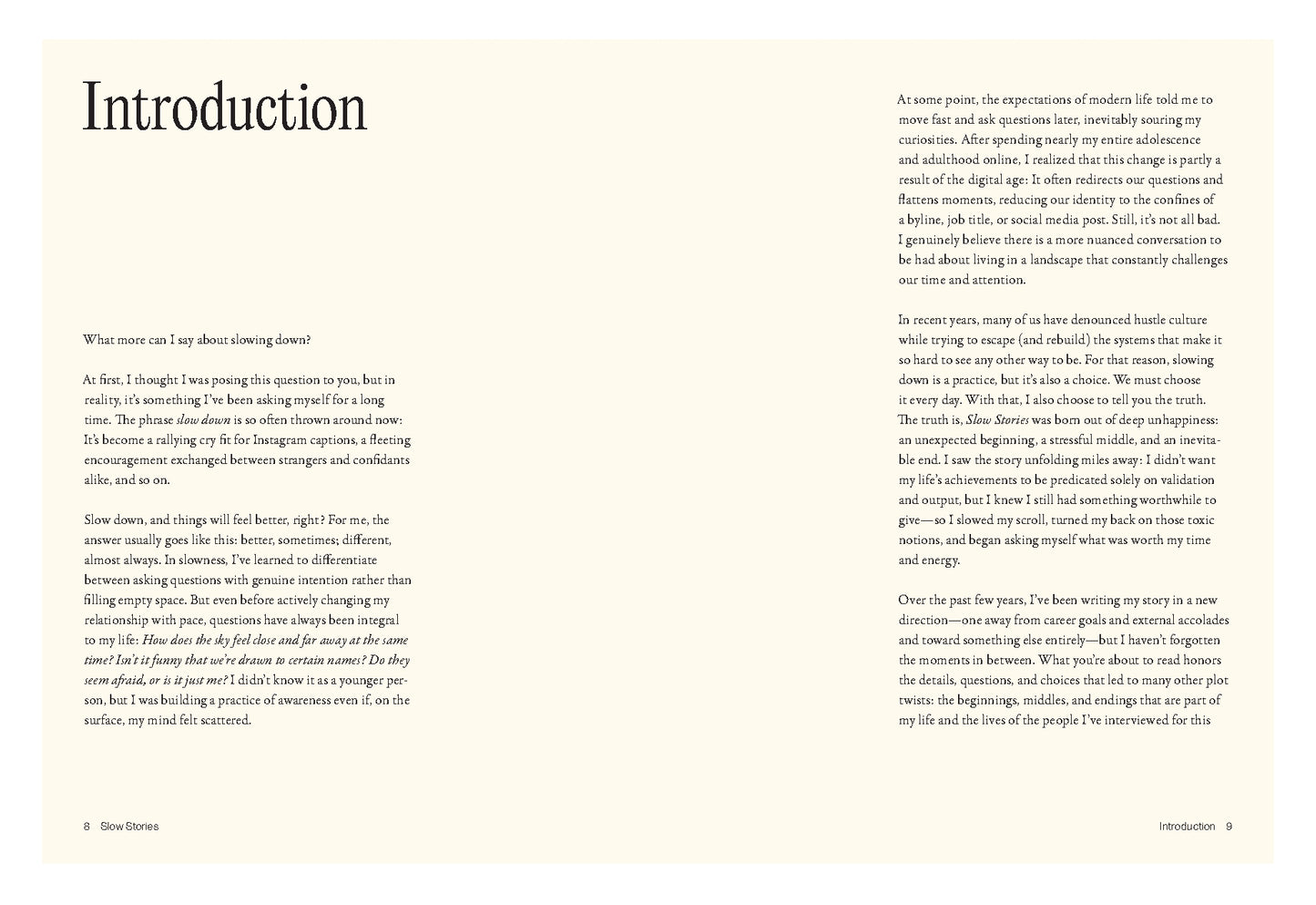 Slowing - Hardcover Book