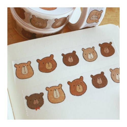 Bear Washi Tape