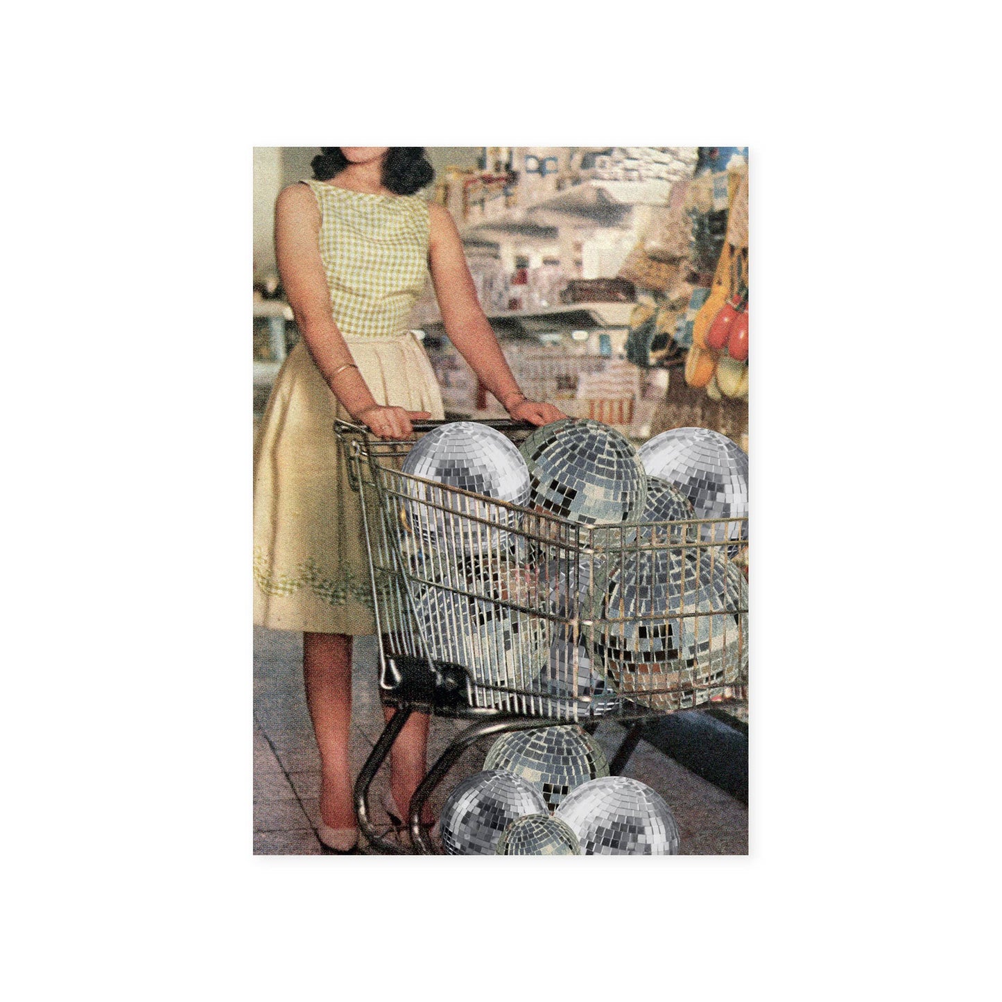 Supermarket - Postcard