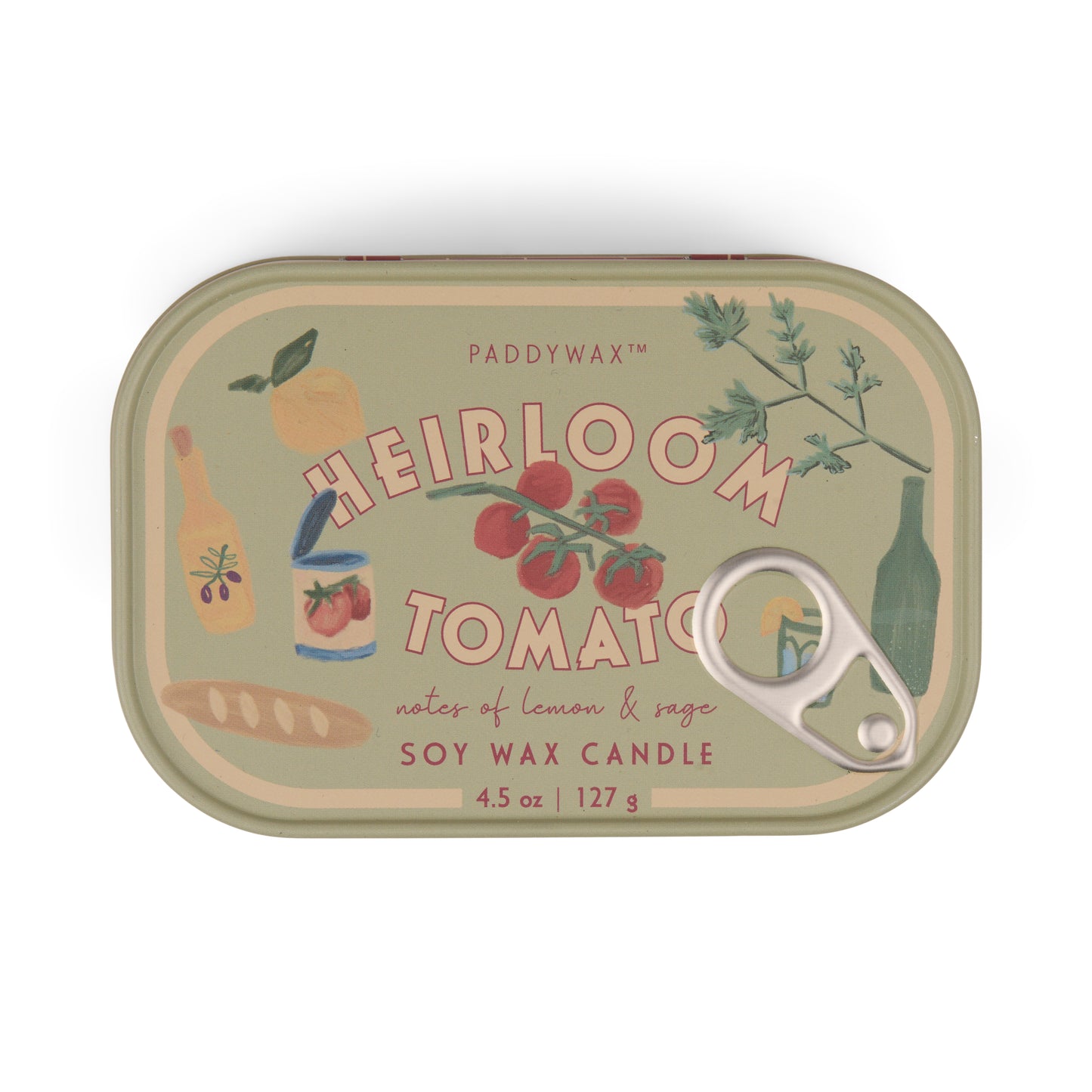 Tinned Candle - Heirloom Tomato