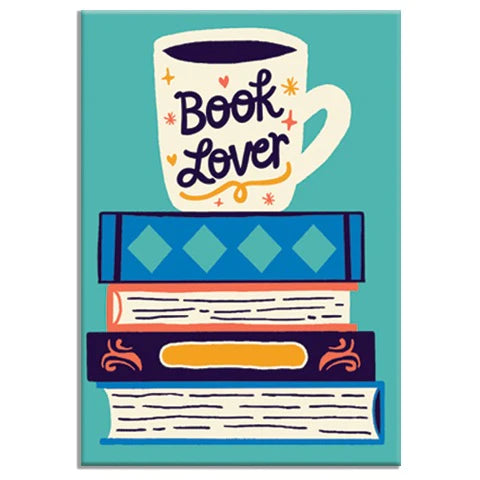 Book Lover - Rectangle Magnet