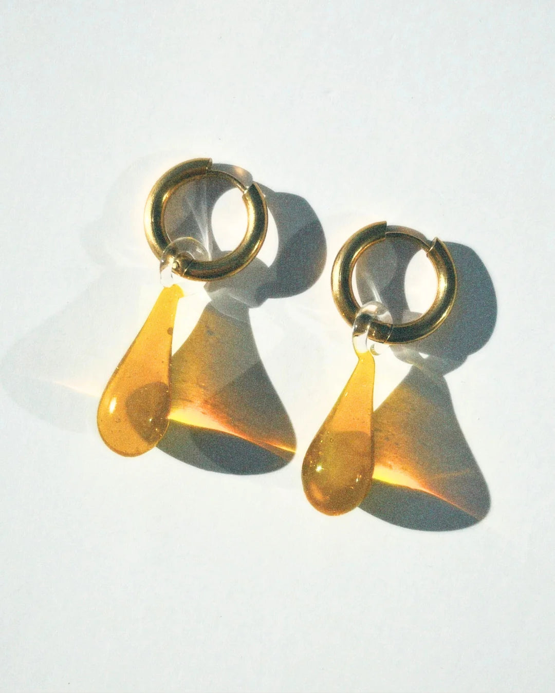 The Celeste Earrings - Honey