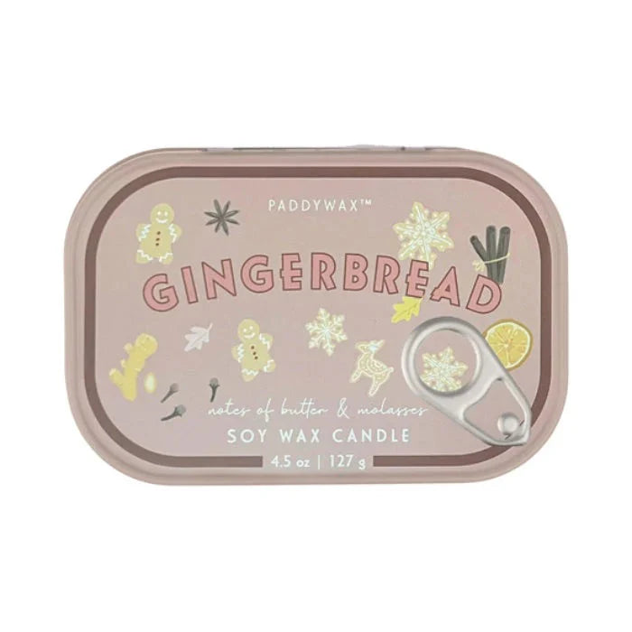 Tinned Candle - Gingerbread
