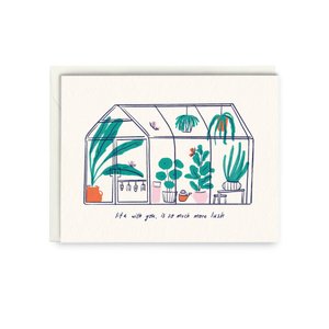 "Life With You Is So Much More Lush" Greeting Card