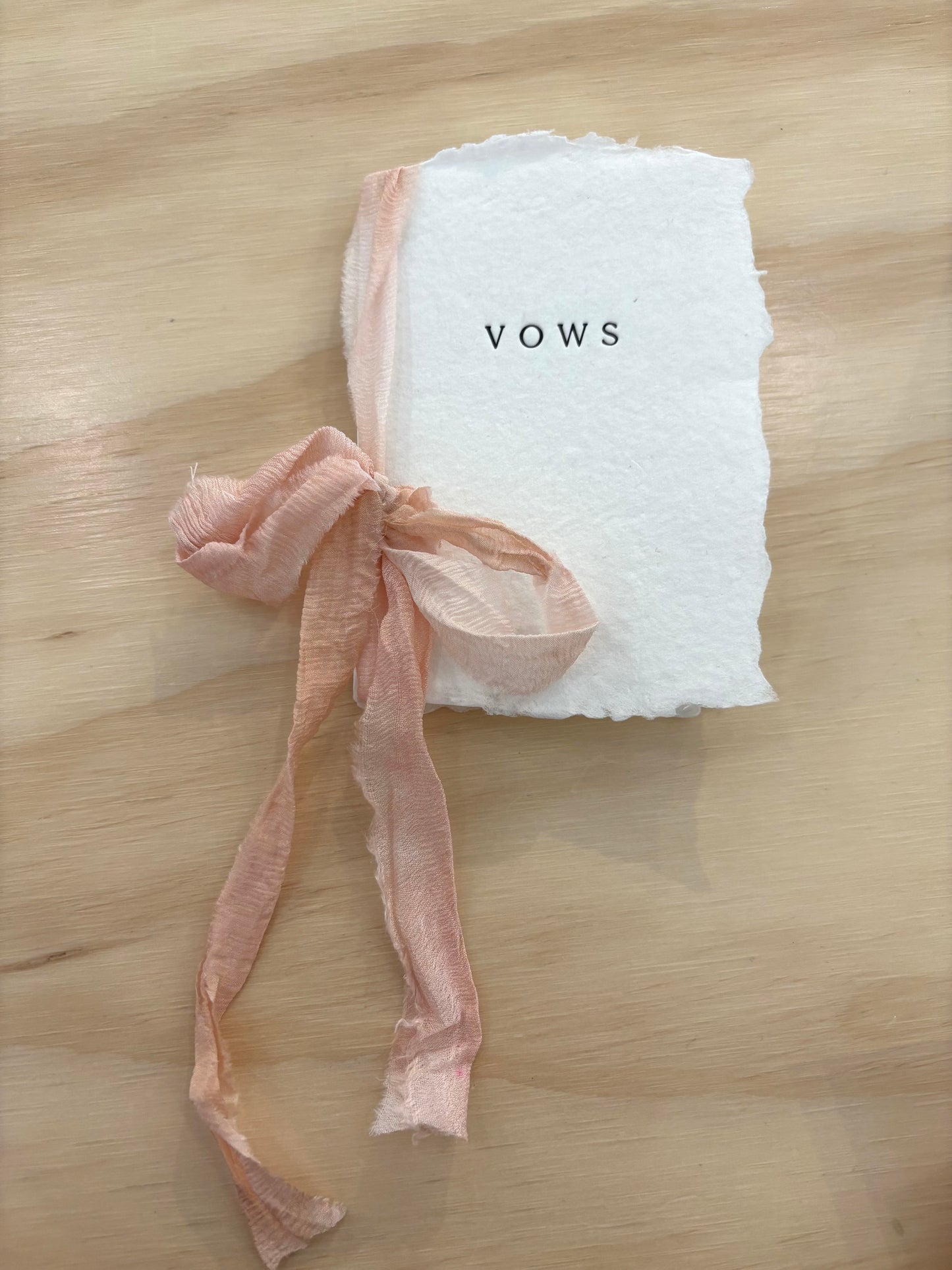 Vow Book