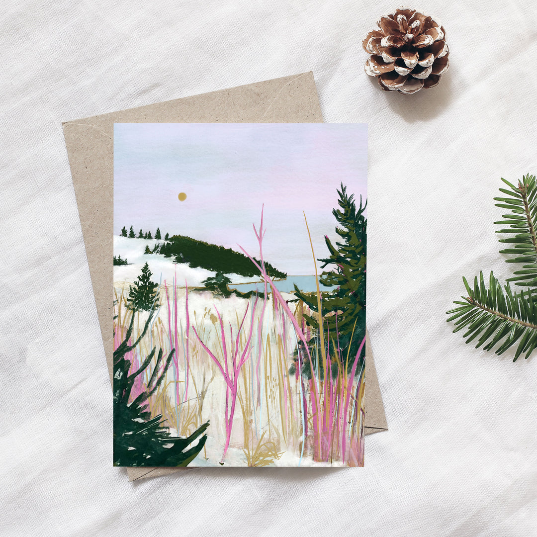 Lawrencetown Winter Wonderland - Greeting Card