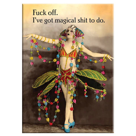 Magical Shit To Do - Rectangle Magnet