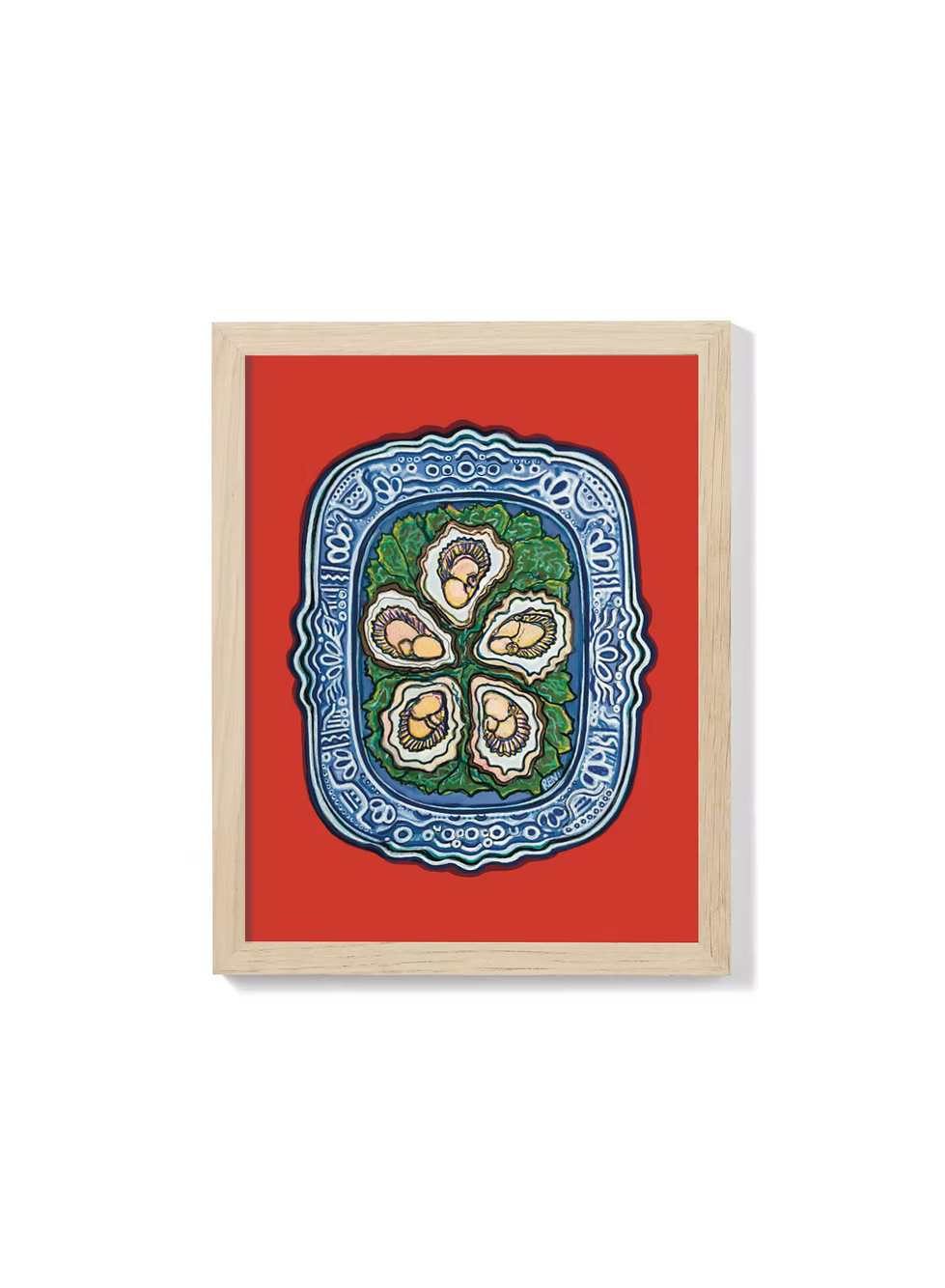Oyster Platter - Art Print