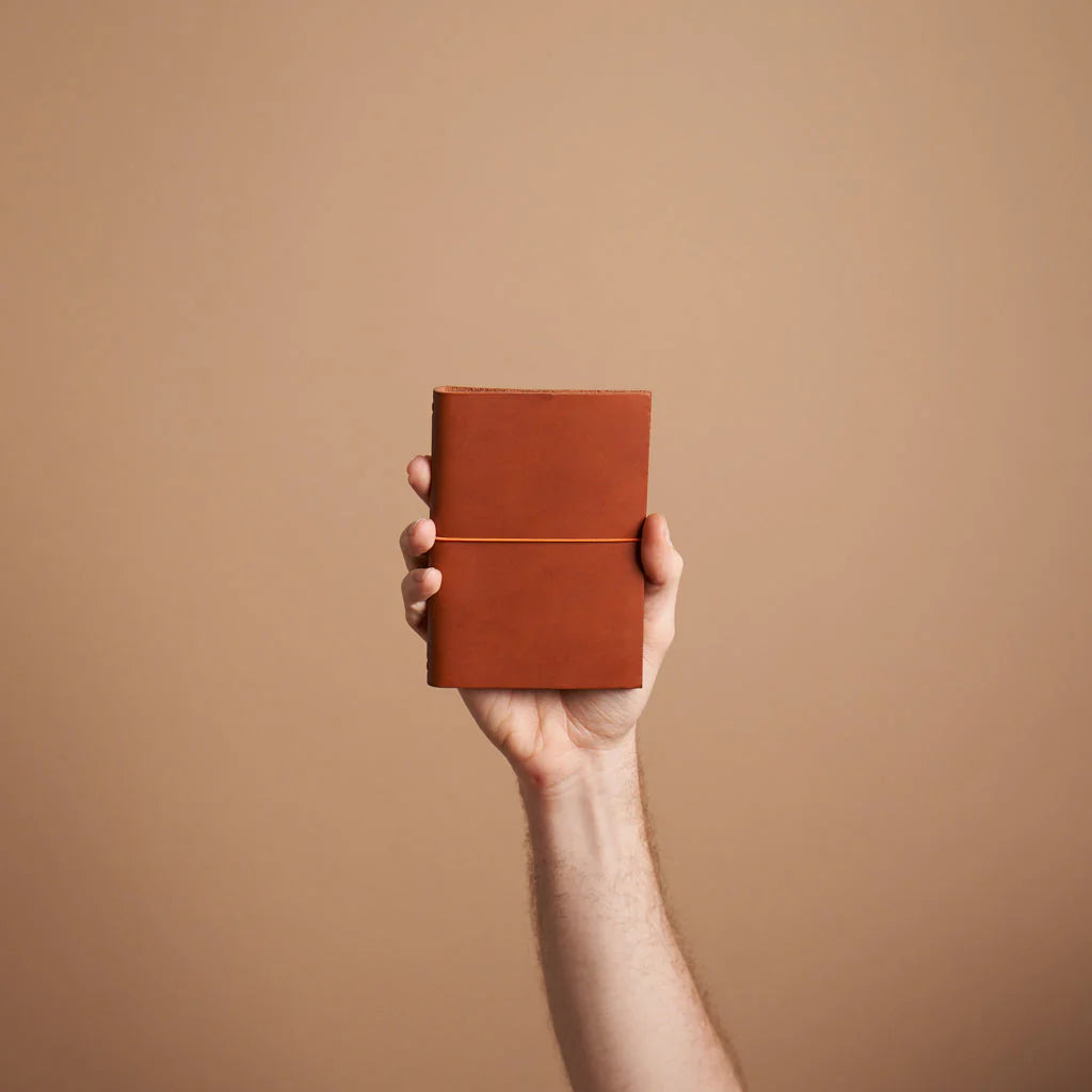 Grand Voyageur - Leather Journal, Pocket