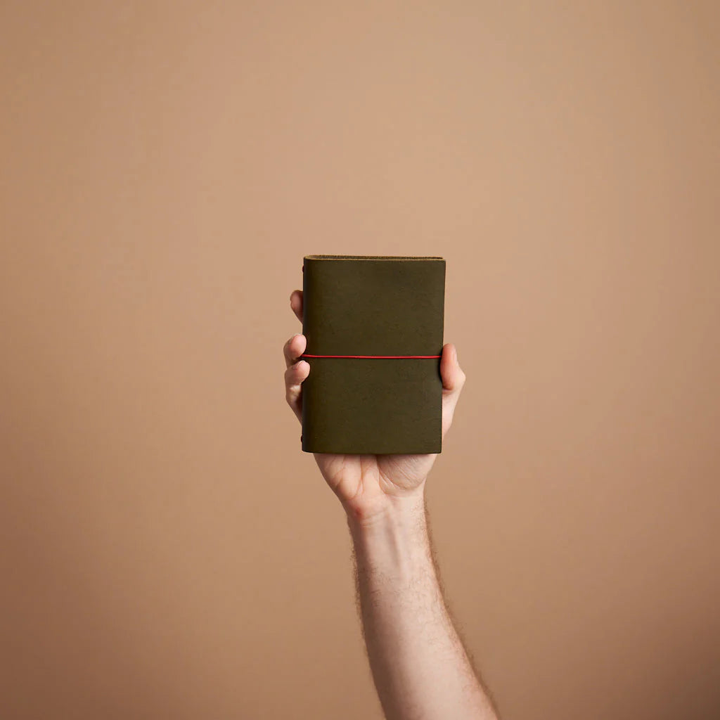 Grand Voyageur - Leather Journal, Pocket