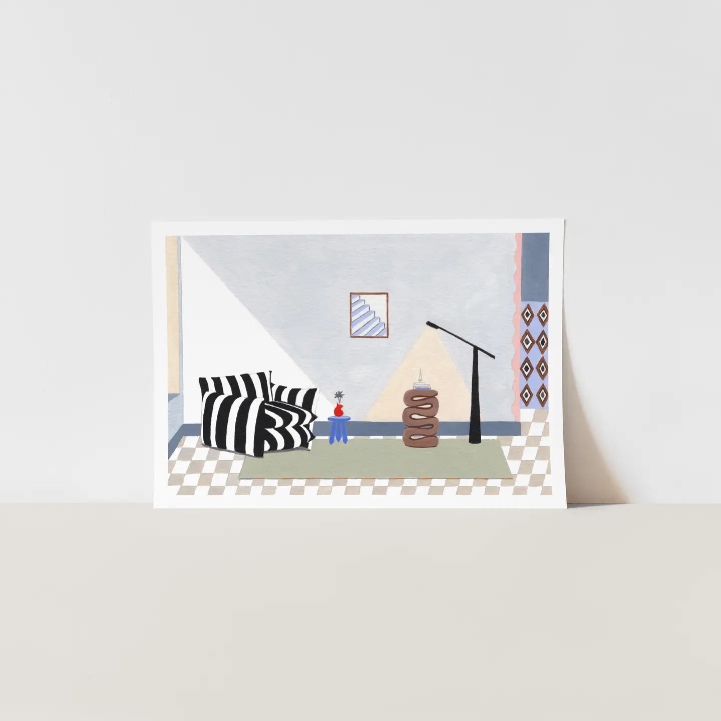 Mini Print - Reading Room