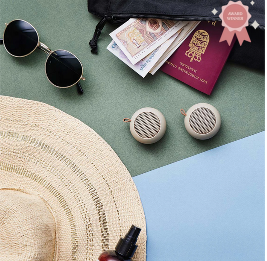 aGO Mini Bluetooth Speaker - Ivory Sand