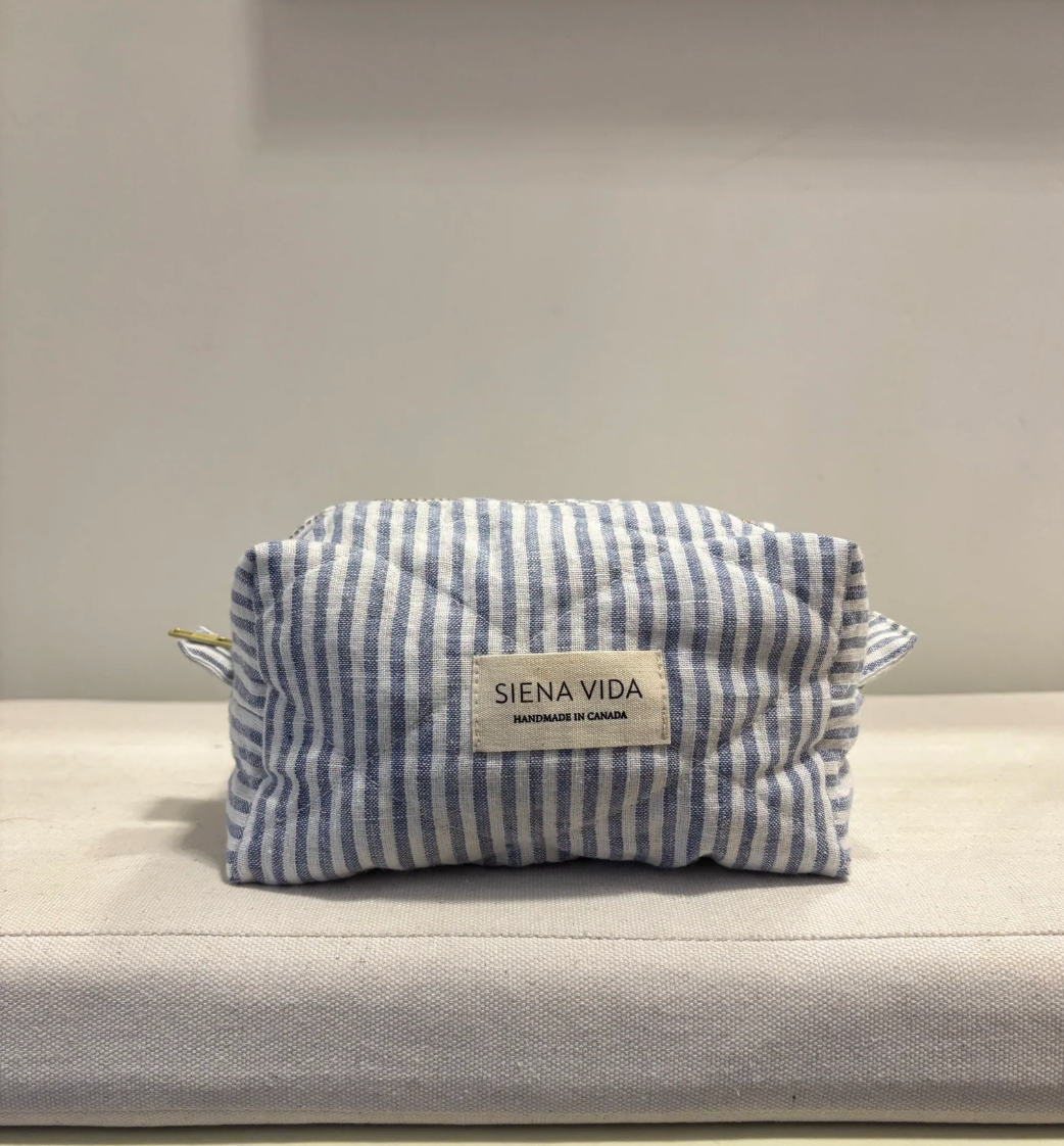 Quilted Zipper Pouch