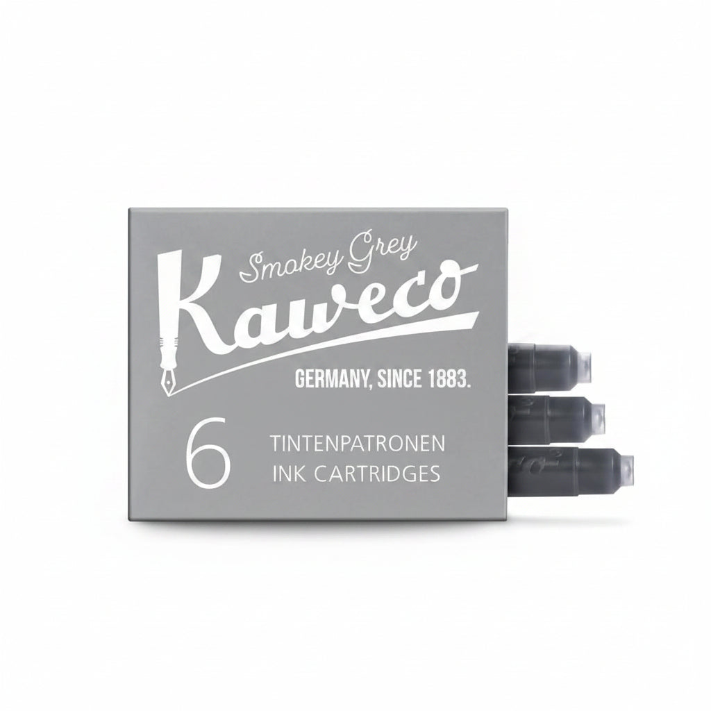 Kaweco Fountain Pen Ink Cartridges - Smokey Grey