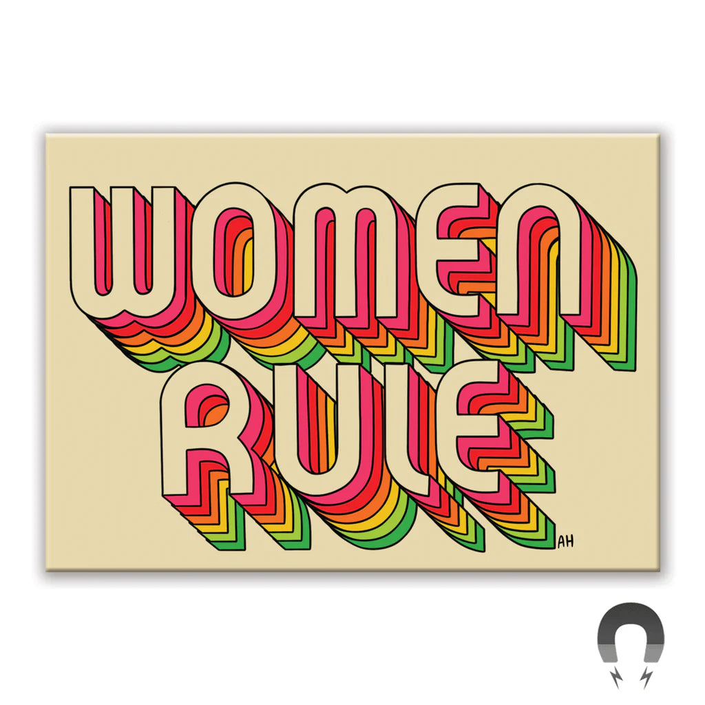 Women Rule - Rectangle Magnet